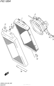 VZ800 Радиатор