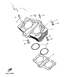 XS400 Цилиндры