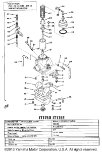 IT175E Карбюратор