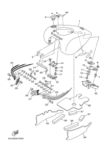 XV1900A Топливный бак