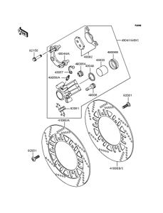 ZL400 Передние тормоза