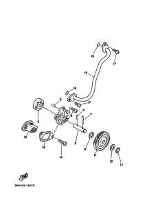 TZR250 ｵｲﾙﾎﾟﾝﾌﾟ 2