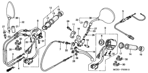 VT750DC Switch / cable