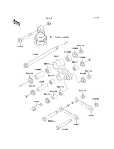 KLE500 Подвеска