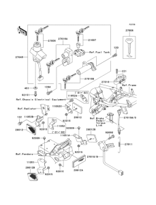 ZR1200 Замок зажикания