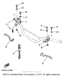 BW200N Handle switch - lever
