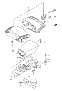 GSX600 Задний фонарь