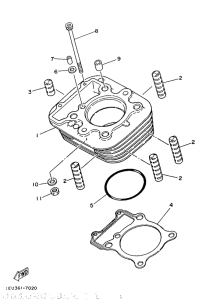 XT250 Цилиндры