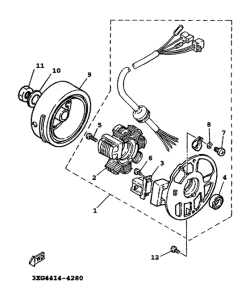 YW100T Генератор
