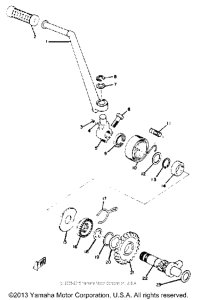 RD350A Стартер