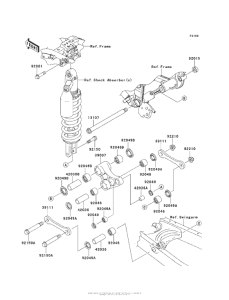  Задняя подвеска