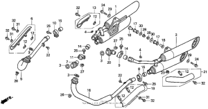 VF750C Глушитель
