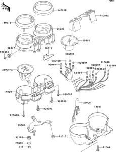 ZR1200 Приборы