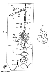 CW50 Карбюратор