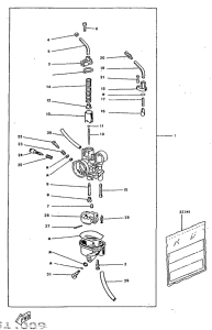 YN50R Карбюратор