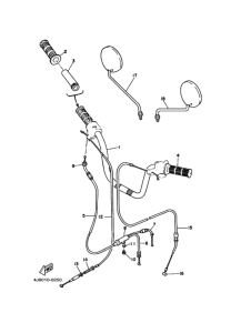 LB50IIIH ｽﾃｱﾘﾝｸﾞﾊﾝﾄﾞﾙ. ｹｰﾌﾞﾙ