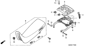 NX650 Пружина