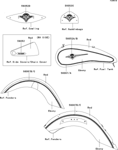 VN2000 Decals(ebony / red)(f7f)