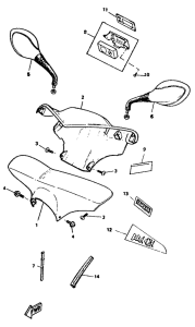 YM50 Motorverkleindung 1