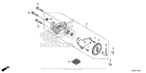 MSX125 Масляный насос