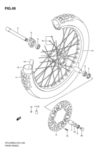 DR-Z400 Transom + tube