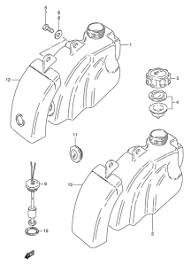 FZ50 Бак масляный