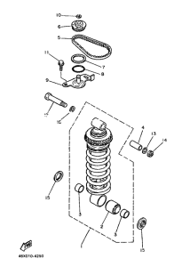 FZ600 Задняя подвеска