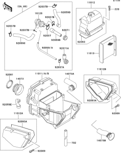  Воздушный фильтр