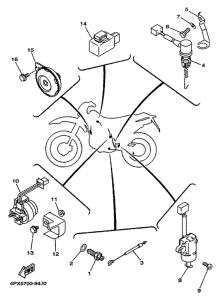 TT250R Электрика 2