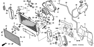 GL1500CD Радиатор