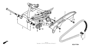 CRF50F Маятник