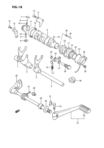 GSX1100 Переключение передач