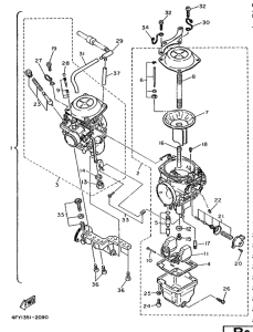 XV750 Карбюратор