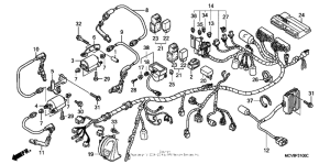 VTX1800S1 Жгут проводов