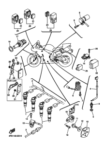 YZF-R6S Equipo electrico