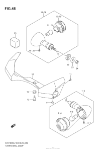 VZR1800 Turnsignal Lamp (Vzr1800 L2 E03)