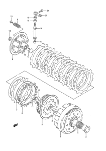 RM250 Бендикс