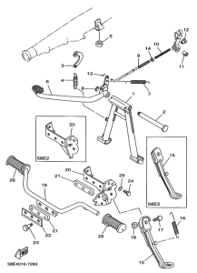 YB-1 ｽﾀﾝﾄﾞ. ﾌｰﾄﾚｽﾄ