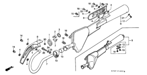 XL185 Глушитель