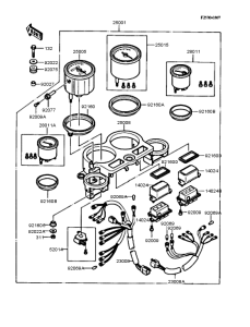 ZX400 Спидометр