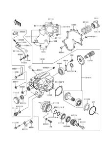 VN1500 Front bevel gear(1 / 2)