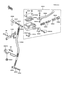 ER250 Главный тормозной цилиндр