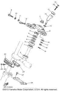 XV750F Управление