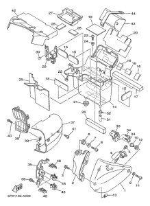 XV17PCR Боковые обтекатели