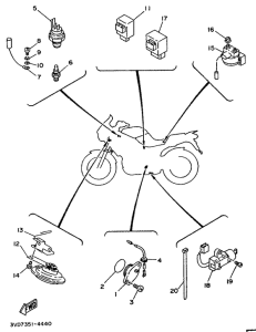 TDM850 Equipo electrico 2