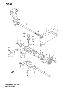 GS500 Переключение передач