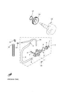 YW100E Масляный насос