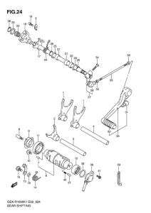 GSX-R1000 Переключение передач