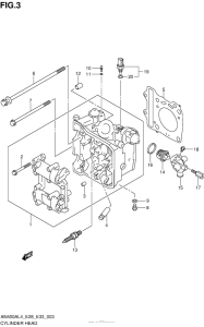 AN400Z (ABS) Головка цилиндров