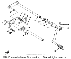 XS360_2D - 1977 Переключение скоростей